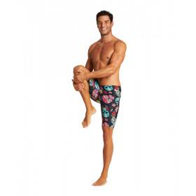 ARENA CRAZY SKULLS CARNIVAL Jammer - Black Multi - Jammer Natation Homme