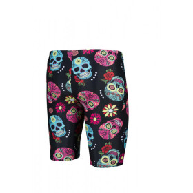 ARENA CRAZY SKULLS CARNIVAL Jammer -  Black Multi