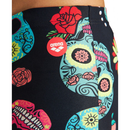 ARENA CRAZY SKULLS CARNIVAL Jammer - Black Multi - Jammer Natation Homme | Les4Nages ARENA CRAZY SKULLS CARNIVAL Jammer - Black Multi - Jammer Natation Homme | Les4Nages