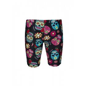 ARENA CRAZY SKULLS CARNIVAL Jammer - Black Multi - Jammer Natation Homme