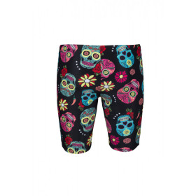 ARENA CRAZY SKULLS CARNIVAL Jammer -  Black Multi