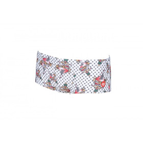 Arena CRAZY TATTOOS  Low Waist Short -  White Multi - Boxer Natation Homme