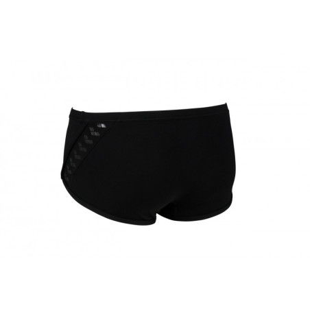 Arena Team Stripe - Low Waist Short - Black Black - Boxer Natation Homme | Les4Nages