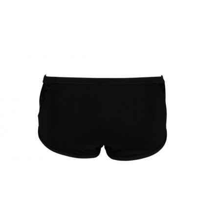 Arena Team Stripe - Low Waist Short - Black Black - Boxer Natation Homme | Les4Nages