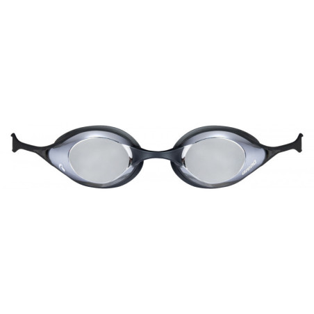 ARENA COBRA SWIPE MIRROR Silver Black - Lunettes Natation Argent et Noir | Les4Nages