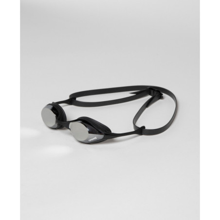 ARENA COBRA SWIPE MIRROR Silver Black - Lunettes Natation Argent et Noir | Les4Nages