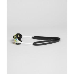 ARENA Cobra SWIPE MIRROR Yellow Copper White - Lunettes Natation Blanches et Or