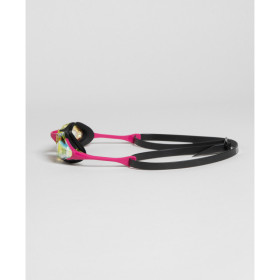 ARENA Cobra SWIPE MIRROR Yellow Copper Pink - Lunettes Natation Rose et or