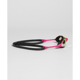 ARENA Cobra SWIPE MIRROR Yellow Copper Pink - Lunettes Natation Rose et or