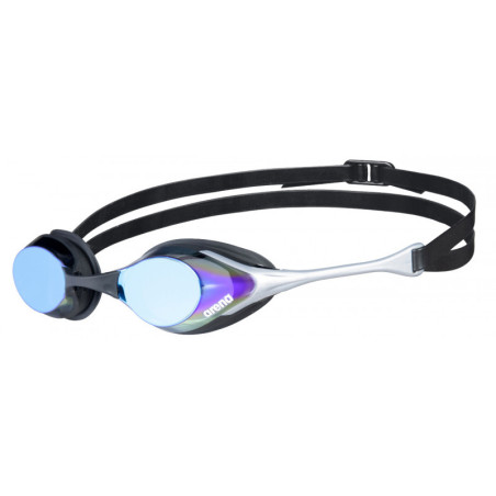 ARENA Cobra SWIPE MIRROR Blue Silver - Lunettes Natation Bleu et Argent | Les4Nages