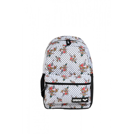ARENA Team BACKPACK 30 - Allover Crazy Tattoos - Sac à Dos Natation, Sport et Piscine  | Les4Nages