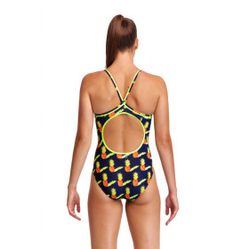 Funkita Golden Circle - Diamond back - Maillot de bain Femme Natation 1 piece Collection Flying Start