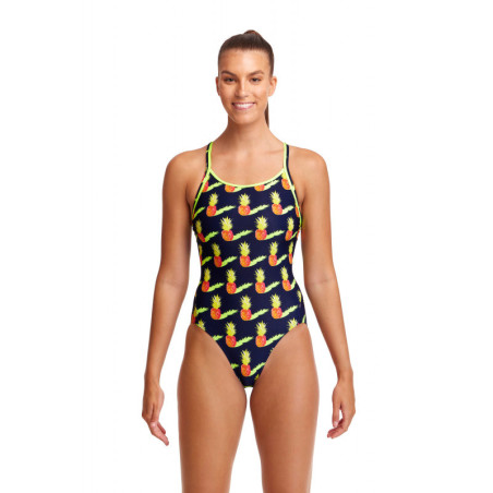 Funkita Golden Circle - Diamond back - Maillot de bain Femme Natation 1 piece Collection Flying Start | Les4Nages