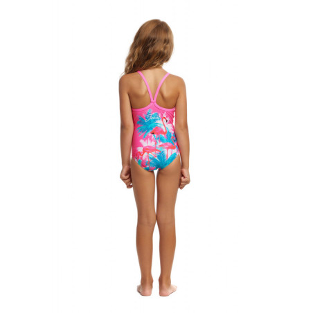 Funkita Toddler (1-7 ans) Pretty Pink - Maillot Fille Natation | Les4Nages