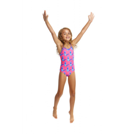 Funkita Toddler (1-7 ans) Pine Time - Maillot Fille Natation | Les4Nages