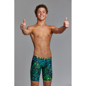 Funky Trunks Boy (8-14ans) Spraying Alive - Jammer Natation Garçon