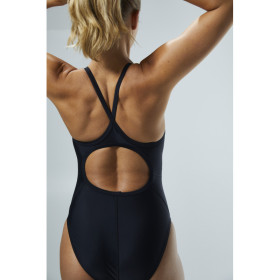 TYR Solid Durafast Diamondfit - Black - Maillot Natation Femme 1 pièce