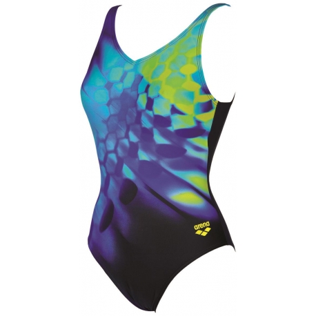 ARENA PLUMAGE ONE PIECE B NAVY - Maillot Natation 1 pièce
