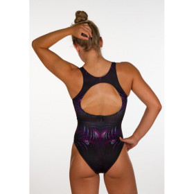 ZEROD Sculpt Tropical - Maillot de bain Natation Femme 1 pièce