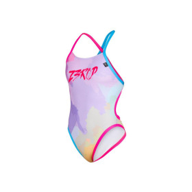 ZEROD Pastel - Maillot de bain Natation Femme 1 pièce