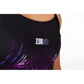 ZEROD Tropical - Maillot de bain Natation Femme 1 pièce