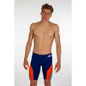 Jammer ZEROD Dark Blue / Atoll / Orange - Jammer Natation Homme