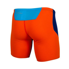 ZEROD BOXER Dark Blue / Atoll / Orange - Aquashort  Natation Homme