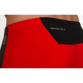 ZEROD BOXER Black Grey Red - Aquashort boxer Natation Homme