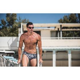 ZEROD Wild Animal Trunks Natation - Boxer Homme