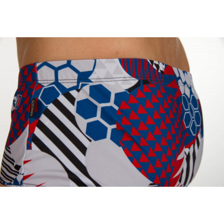ZEROD Trunks Patchwork - Boxer Natation Homme | Les4Nages