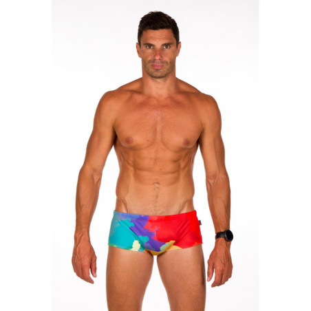 Trunks Natation ZEROD Pastel - Boxer Homme | Les4Nages