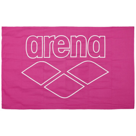 Serviette Microfibre Arena POOL SMART TOWEL  Fresia Rose White - Serviette Natation en microfibres