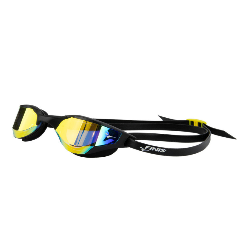 Finis HAYDEN Black Orange Mirror - Black - Lunettes Natation