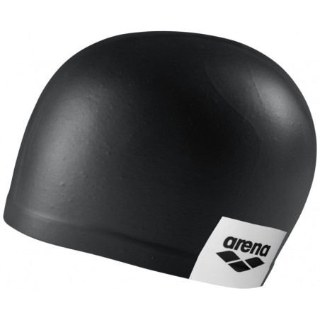 Bonnet de bain ARENA Logo Moulded Cap - Black | Les4Nages