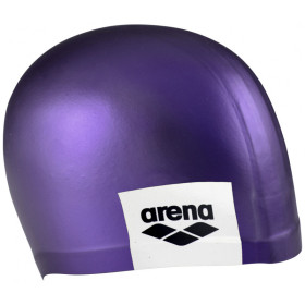 Bonnet de bain ARENA Logo Moulded Cap - Purple