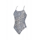 ARENA UPSIDE DOWN CHALLENGE BACK ONE PIECE - REVERSIBLE - WHITE-MULTI - Maillot Natation Femme 1 piece 