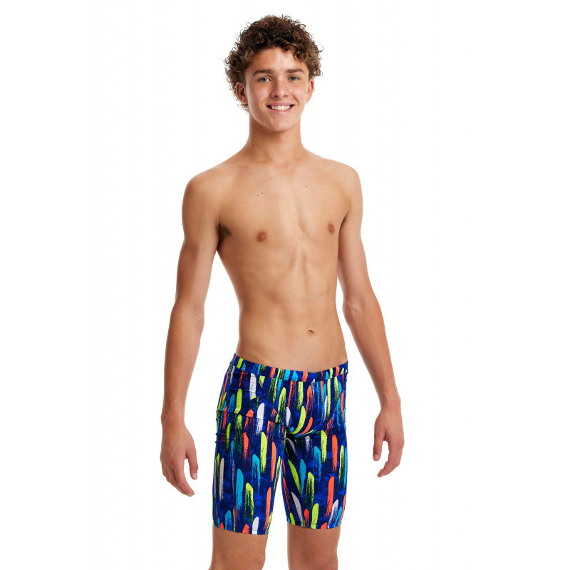 Funky Trunks Boy (8-14ans) Fire Cracker - Jammer Natation Junior