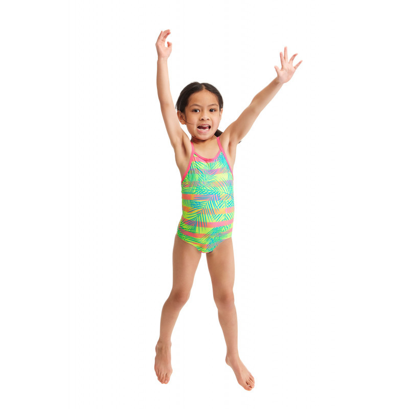 Funkita Toddler (1-7 ans) Palm Free - Maillot Fille Natation