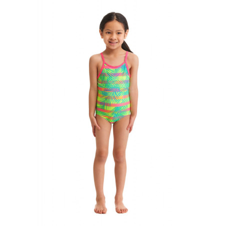 Funkita Toddler (1-7 ans) Palm Free - Maillot Fille Natation | Les4Nages