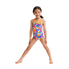 Maillot Eco-Responsable Funkita Toddler (1-7 ans) Swim Swan - Maillot Fille Natation