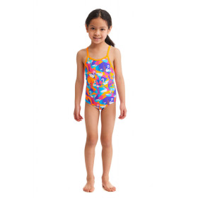 Maillot Eco-Responsable Funkita Toddler (1-7 ans) Swim Swan - Maillot Fille Natation