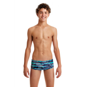 Funky Trunks Boy (8/14 ans) Palm Pilot Sidewinder Trunks - Boxer Natation Garçon