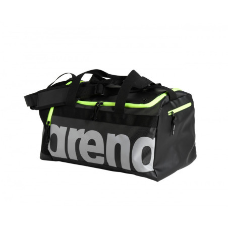 ARENA Spiky 3 Duffle 40 litres - Navy Neon Yellow - Sac de Sport et Natation et Piscine