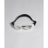 ARENA Air Bold Swipe Clear White Black -  Lunettes Natation noir verre fumé