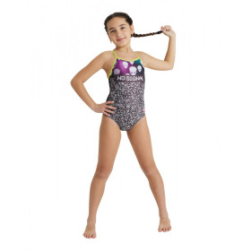 ARENA Junior (6-14ans) GIRL'S CRAZY Swimsuit Lightdrop Back - Maillot de bain fille