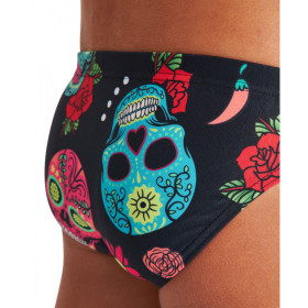 ARENA Crazy Skulls Carnival (6-14 ans) Junior  Brief - Maillot Natation Garçon