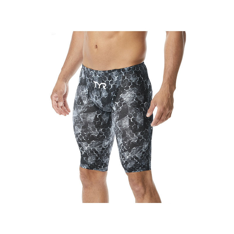 TYR AVICTOR Supernova Taille Haute - Black Grey - Jammer Natation Compétition TYR AVICTOR Supernova Taille Haute - Black Grey - Jammer Natation Compétition