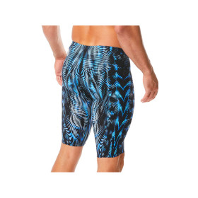 TYR Venzo Genesis Taille Haute  - Steel Blue - Jammer Natation Compétition