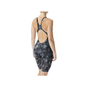Tyr AVICTOR Supernova Open Back - Dos Ouvert - Black Grey - Combinaison Natation Femme