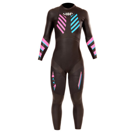 Mako Naiad 3.0 Femme - Combinaison Triathlon Néoprène | Les4Nages